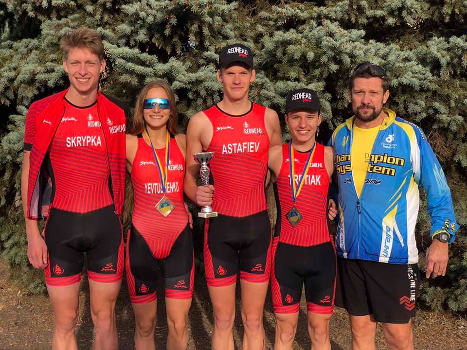 Днепровские спортсмены завоевали призовые места на чемпионате Украины по триатлону