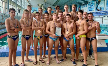 Днепровские спортсмены стали призерами чемпионата Украины по водному поло