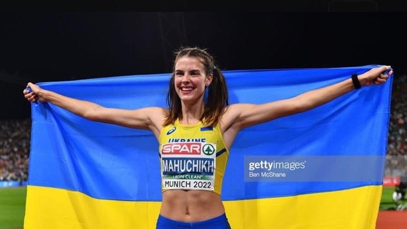 Спортсменка з Дніпра Ярослава Магучіх — перша в історії України чемпіонка Європи зі стрибків у висоту