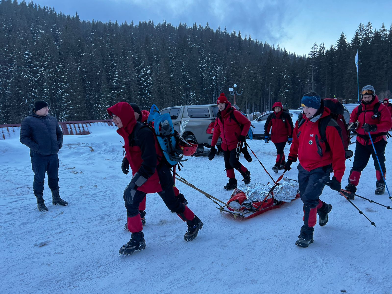 Пятерых туристов накрыло лавиной в горах Закарпатской области: спасатели предупреждают об опасности на склонах Карпат