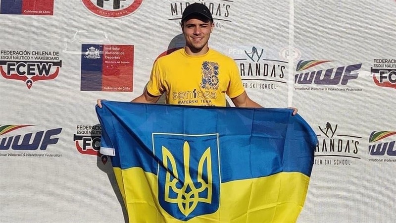 Спортсмен із Дніпра Дамір Філаретов переміг на Чемпіонаті Європи з воднолижного спорту