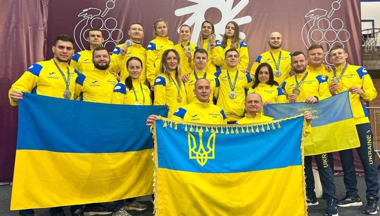 Україна здобула рекордну кількість медалей на Дефлімпійських іграх у Бразилії