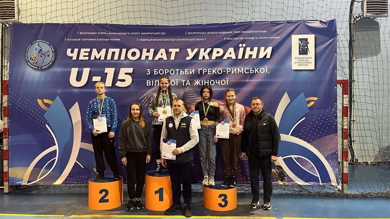 Дніпровські спортсмени вибороли призові місця на всеукраїнських змаганнях з вільної боротьби