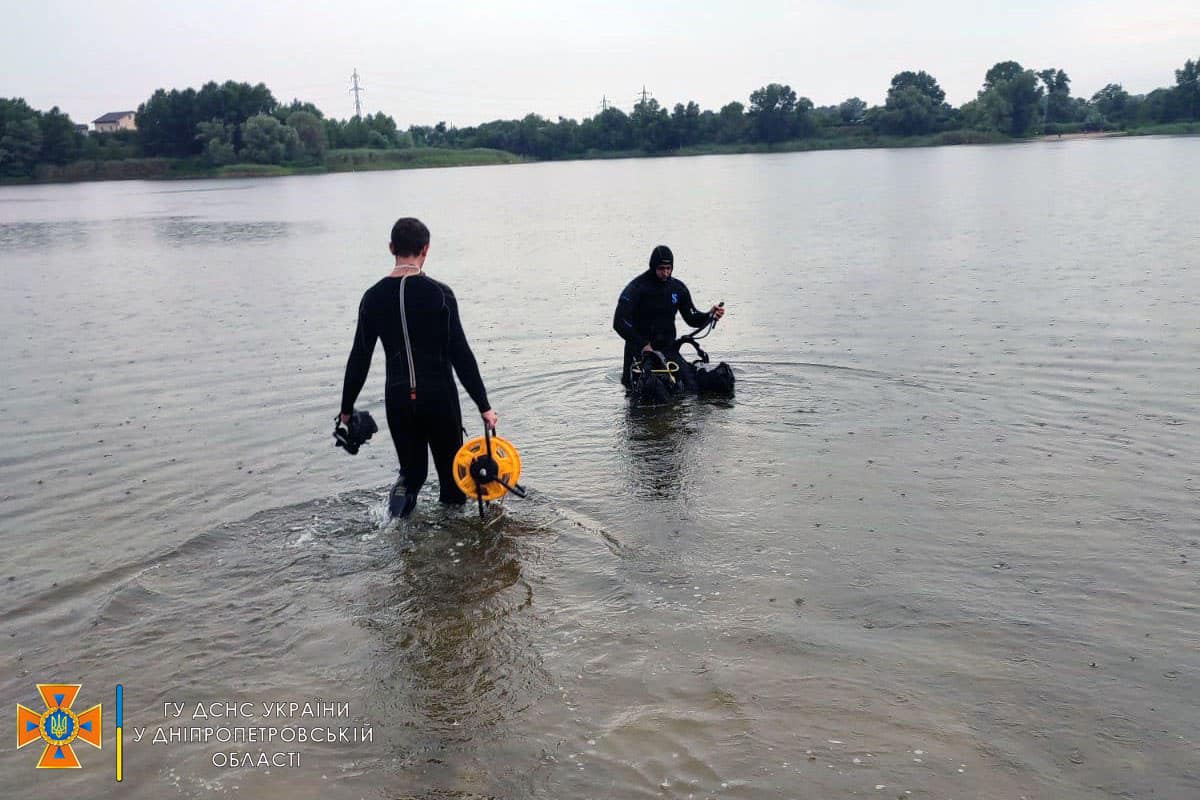 Трагедія на воді: з Курилівського котловану, що на Дніпропетровщині, рятувальники дістали тіло чоловіка