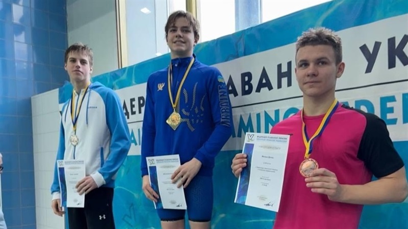 Дніпровські спортсмени – переможці та призери Зимового чемпіонату України з плавання
