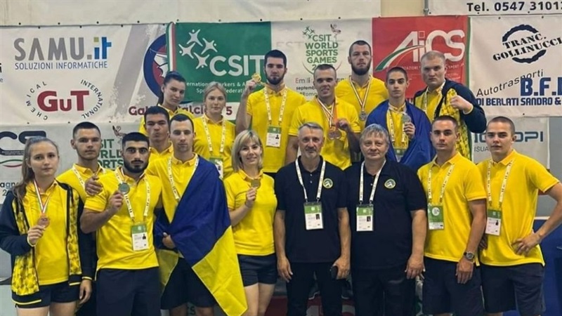 Дніпровські спортсмени здобули 9 медалей на CSIT World Sports Games 2023