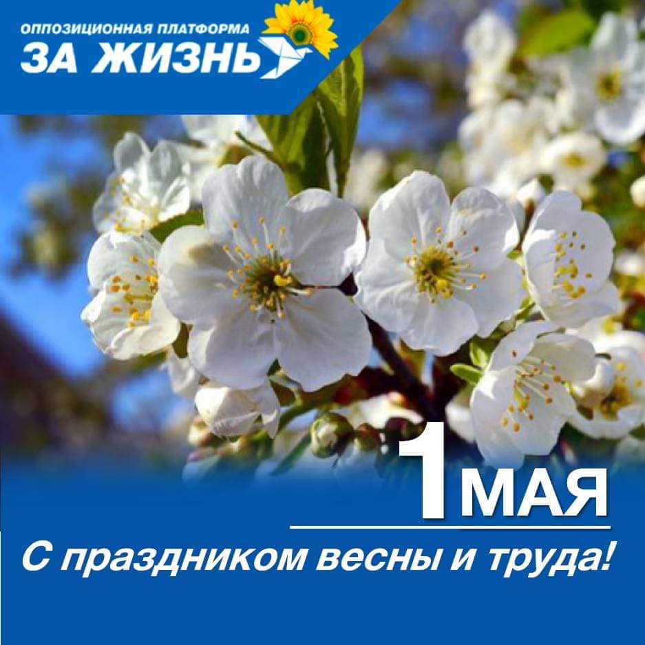 «ОППОЗИЦИОННАЯ ПЛАТФОРМА – ЗА ЖИЗНЬ» поздравила всех украинцев с Днем труда