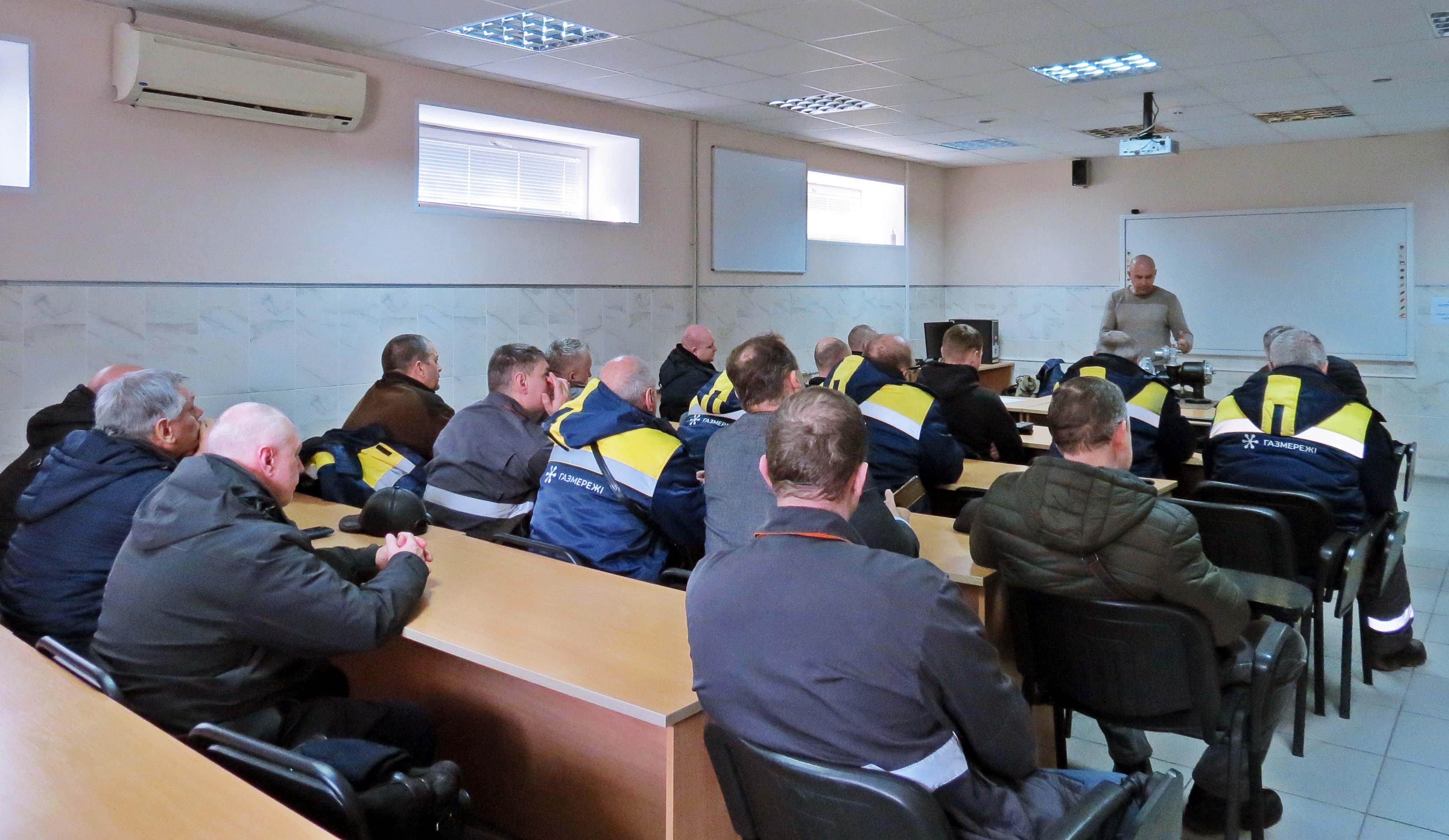 У Дніпровській філії «ГАЗМЕРЕЖІ» провели навчання для технічного персоналу