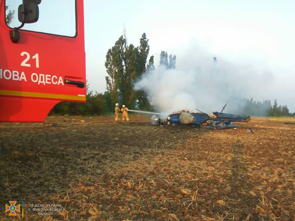 Николаевская область: в результате авиакатастрофы погибли два человека