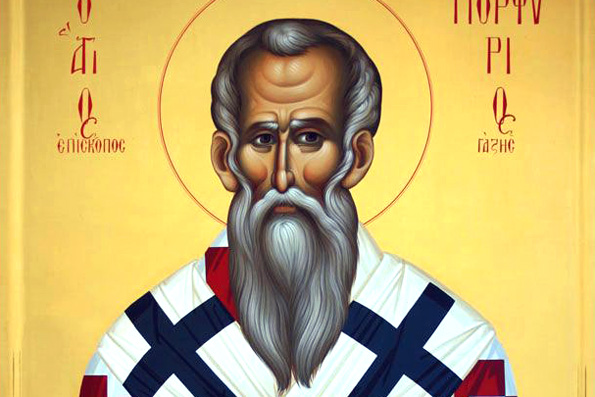 Сегодня православные молитвенно почитают память святого Порфирия Газского