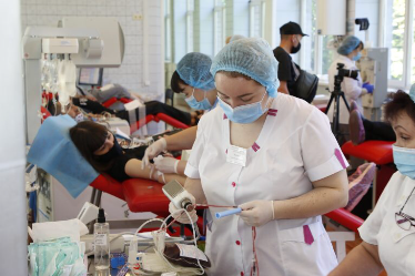 В День донора кров здало близько 300 мешканців Дніпропетровщини