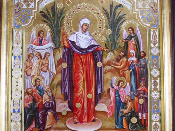 Сегодня православные молитвенно почитают икону Божией Матери "Всех скорбящих Радость"