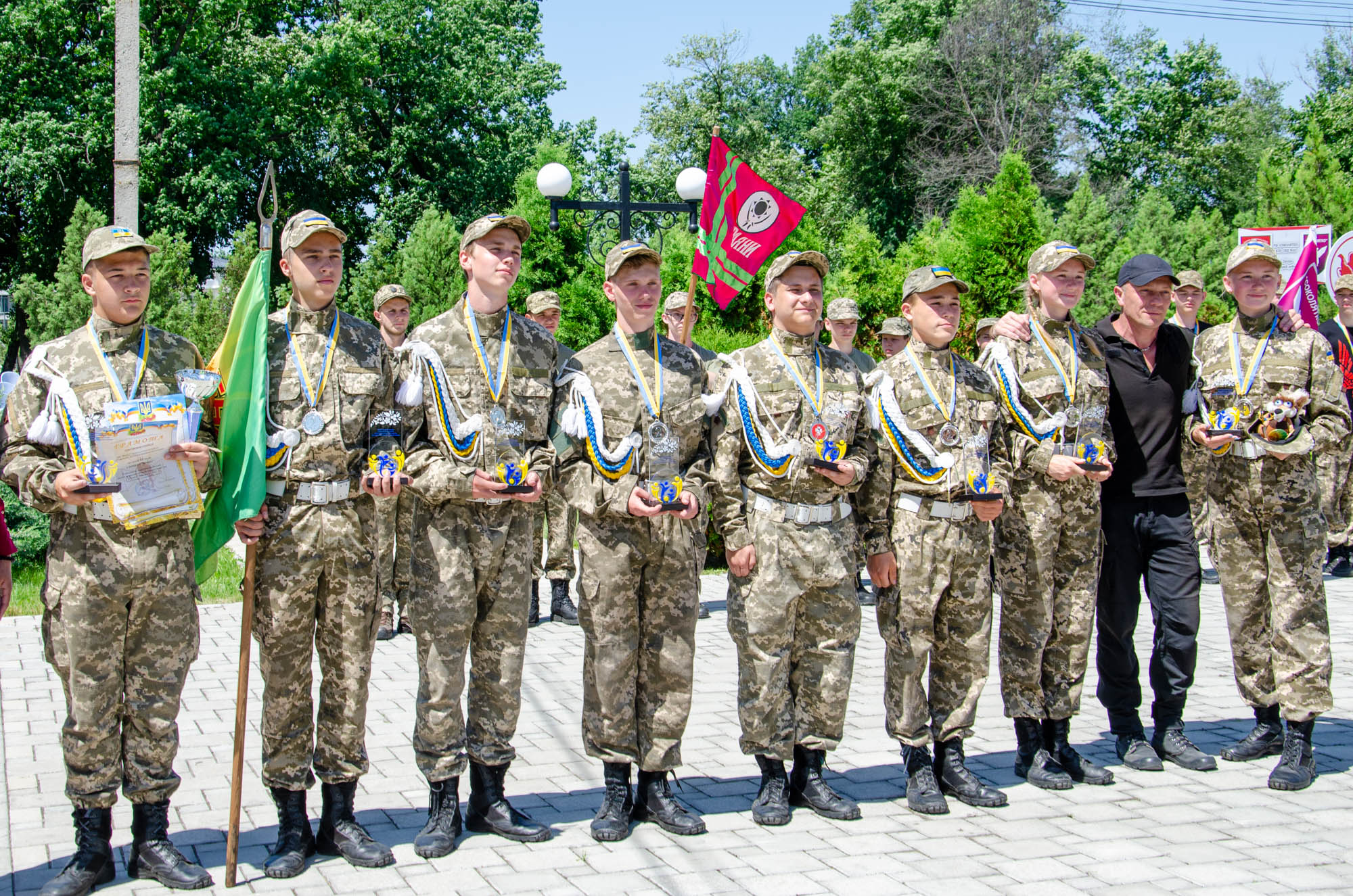 На Днепропетровщине определили победителей областного этапа военно-патриотической игры «Джура»