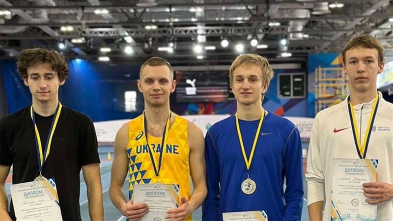 Дніпровські спортсмени – переможці та призери Чемпіонату України з легкої атлетики