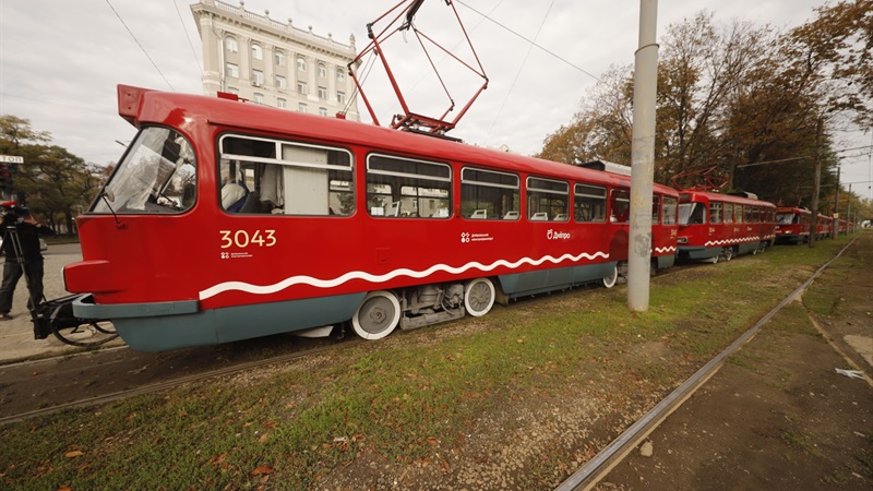 Від завтра у Дніпрі відновлює роботу трамвайний маршрут, який припинив рух ще 5 січня 