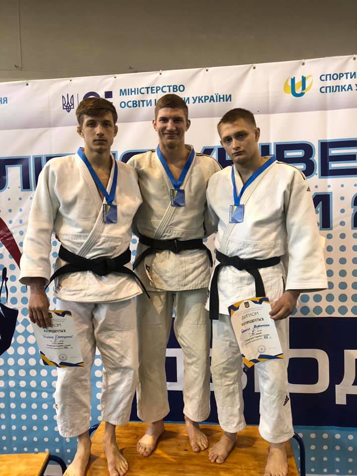 Днепровские спортсмены завоевали 5 призовых медалей на Универсиаде Украины по дзюдо