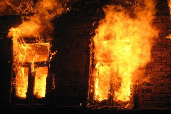 В Житомирской области горел жилой частный дом: хозяйку спасти не удалось