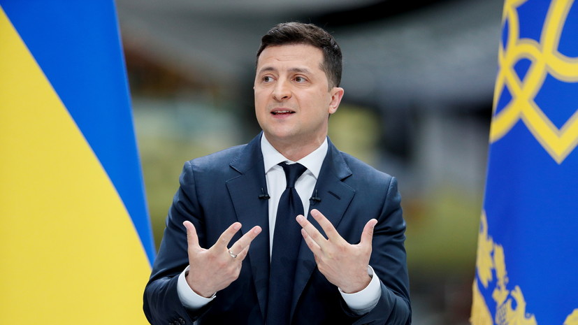 Зеленский заявил, что допускает проведение референдума по "стенам" на Донбассе