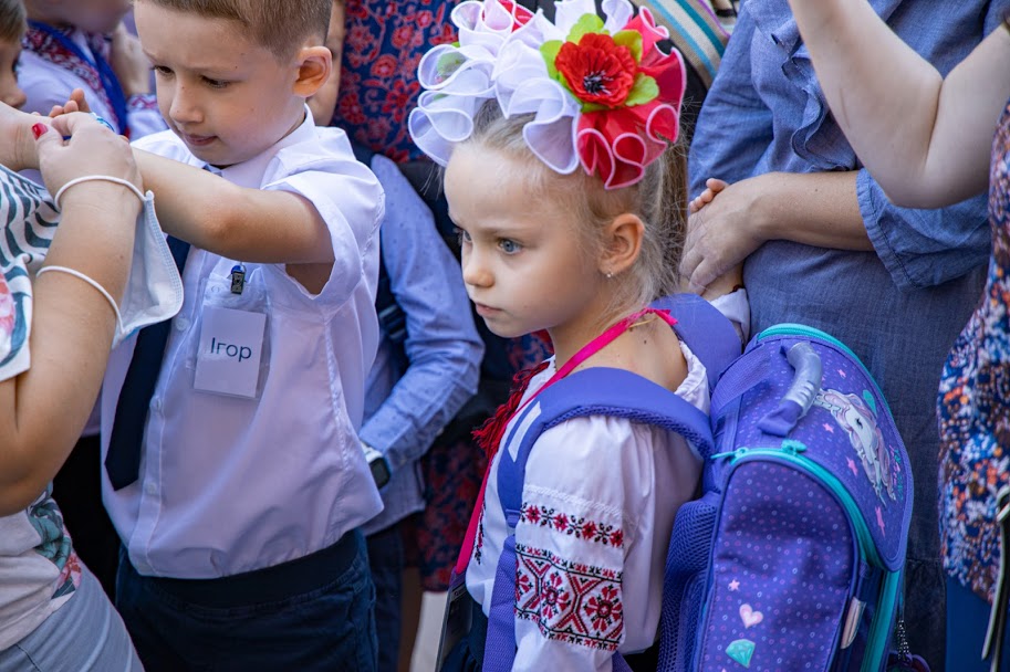 Цьогоріч на Дніпропетровщині – 34,5 тис першокласників 