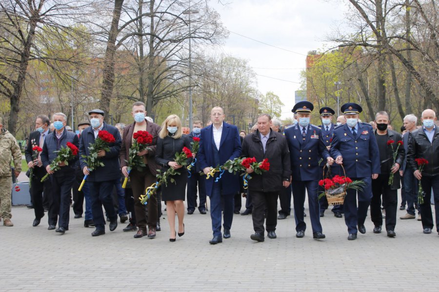 Дніпропетровщина вшанувала ліквідаторів аварії на ЧАЕС