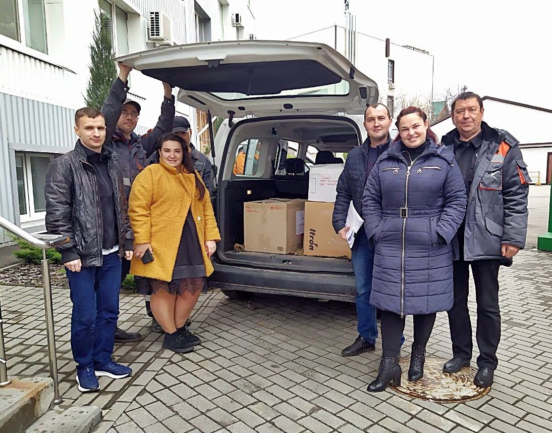 Працівники «Дніпрогазу» зібрали допомогу для мешканців Харкова