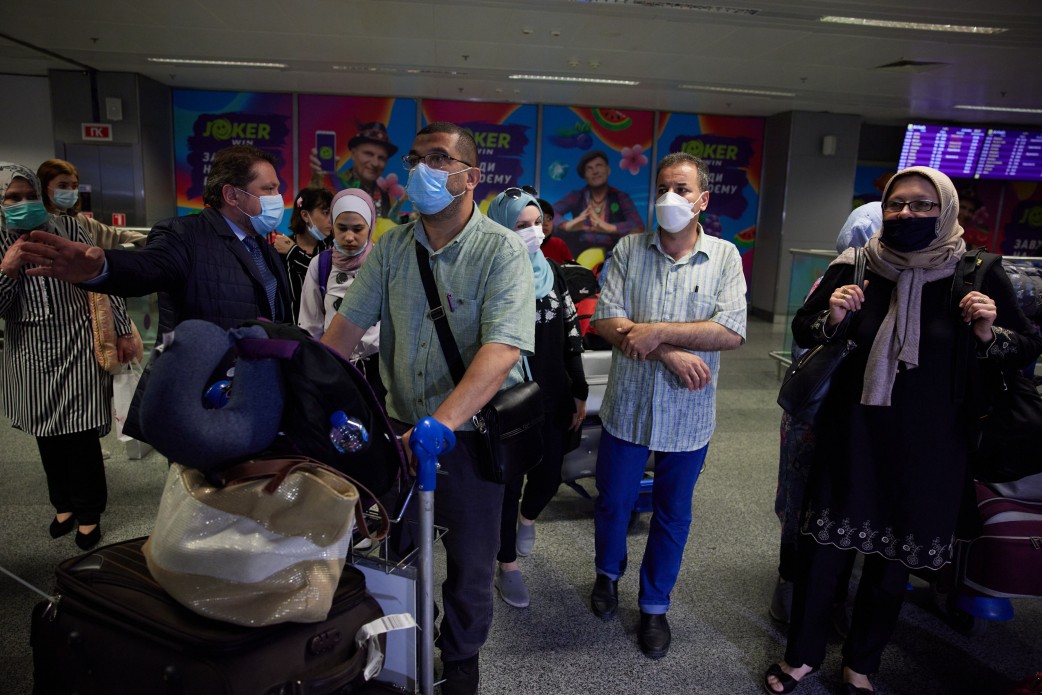 В Киеве приземлился самолет из Сектора Газа: эвакуировано 109 граждан Украины и других государств