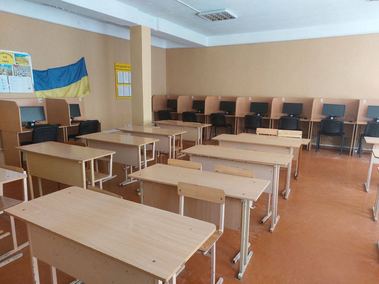 У 14 школах Дніпра облаштували тимчасові екзаменаційні центри для проведення НМТ
