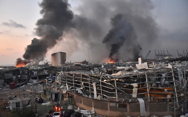 Количество жертв взрыва в Бейруте увеличилось до 78, - СМИ