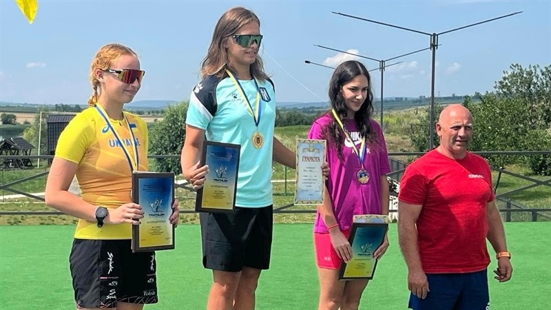 Дніпрянка посіла 3 місце на чемпіонаті України з тріатлону серед дорослих та молоді