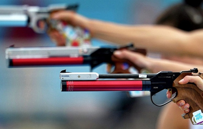 Спортсмены из Днепра завоевали 11 медалей на ЧУ по пулевой стрельбе