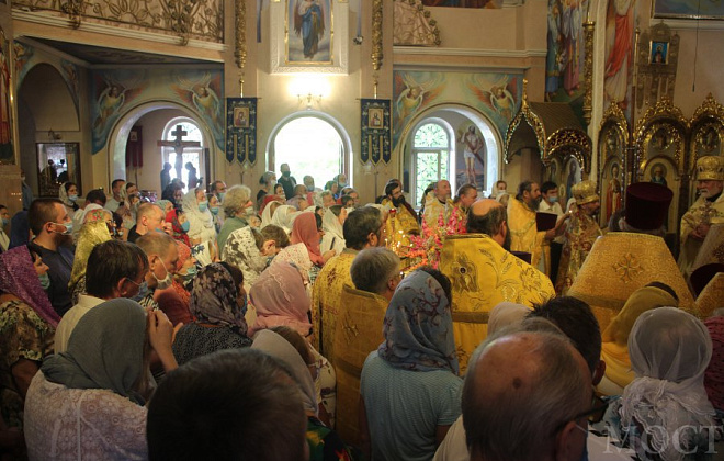 В Храме Святого Князя Владимира состоялся храмовый праздник, приуроченный к годовщине Крещения Руси (ФОТО)