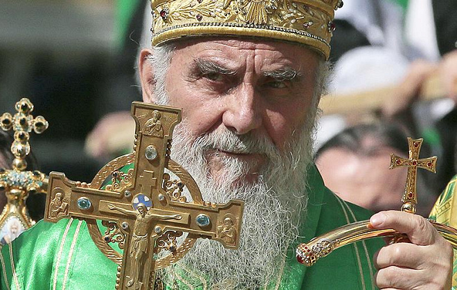  Скончался Патриарх Сербский Ириней