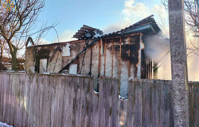 На Черниговщине в результате пожара погиб мужчина 