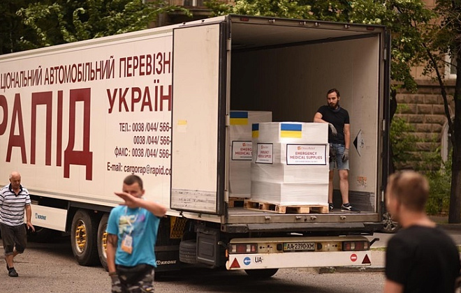Бронежилети, форма, продуктові та медичні вантажі: чергова підтримка від Дніпра