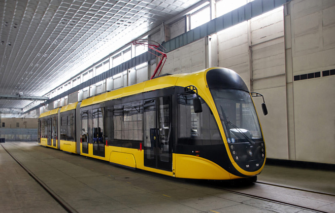В Днепре одесситы  испытывали трамвай будущего для Киева? (ФОТО)