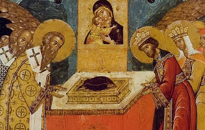 Сегодня православные почитают Положение честного Пояса Пресвятой Богородицы