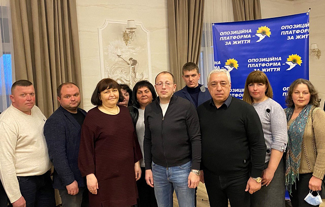 Геннадий Гуфман в Синельниково: «Объединяясь, депутаты от «ОП-ЗЖ» могут решать трудные задачи»