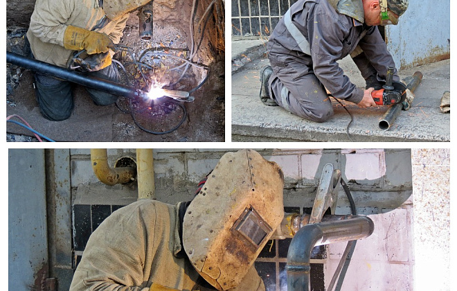 Дніпровська філія «ГАЗМЕРЕЖІ» виконала ремонті роботи у Шевченківському районі