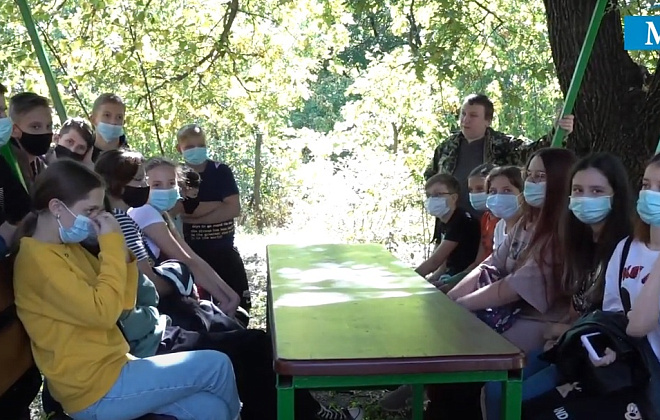 В Днепровско-Орельском заповеднике провели экскурсию для школьников при поддержке ДТЭК Днепровские электросети (ВИДЕО)