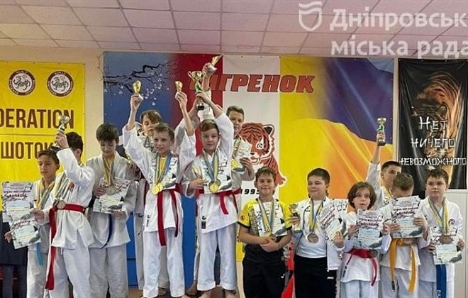 Дніпровські спортсмени посіли III загальнокомандне місце на турнірі зі стильового карате
