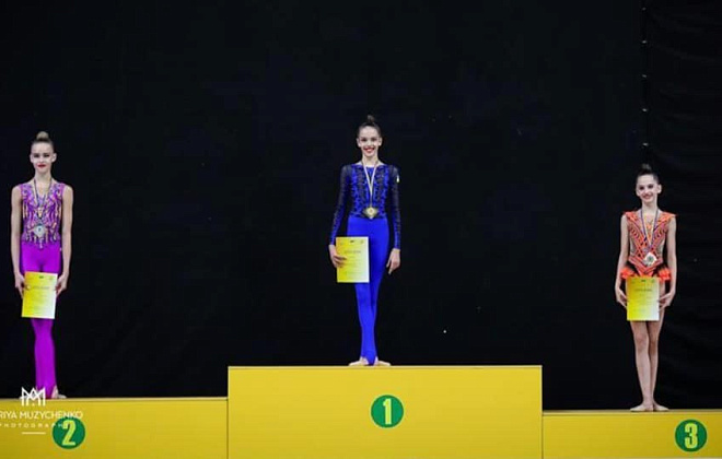 Гимнастки Днепропетровщины – «серебряные» призеры командного чемпионата Украины