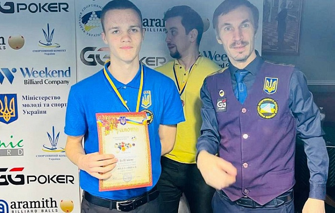 Дніпровський спортсмен виборов срібло на Кубку України з більярдного спорту