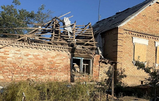 Окупанти атакували Нікопольщину і пошкодили приватні будинки