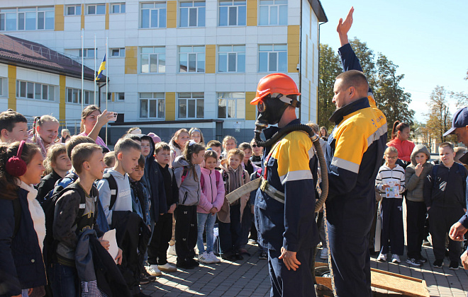Газовики регіону провели освітній івент для учнів Магдалинівського ліцею