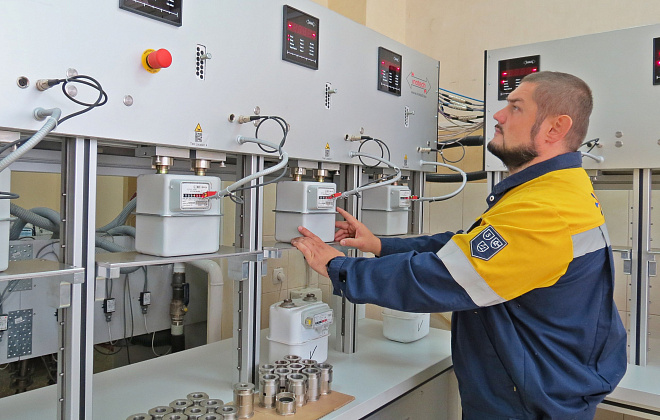Метрологи Дніпровської філії «Газмережі» повірили близько 12 тисяч лічильників