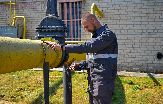 Працівники Дніпропетровськгазу виконали реконструкцію установки катодного захисту у Новомосковському районі