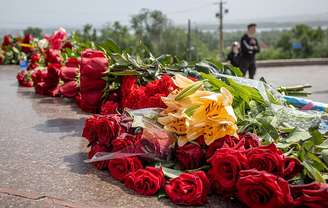 Жители Днепропетровщины почтили память погибших во Второй мировой (ФОТОРЕПОРТАЖ)