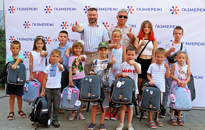 У Дніпровській філії «ГАЗМЕРЕЖІ» привітали дітей співробітників з прийдешнім Днем знань!