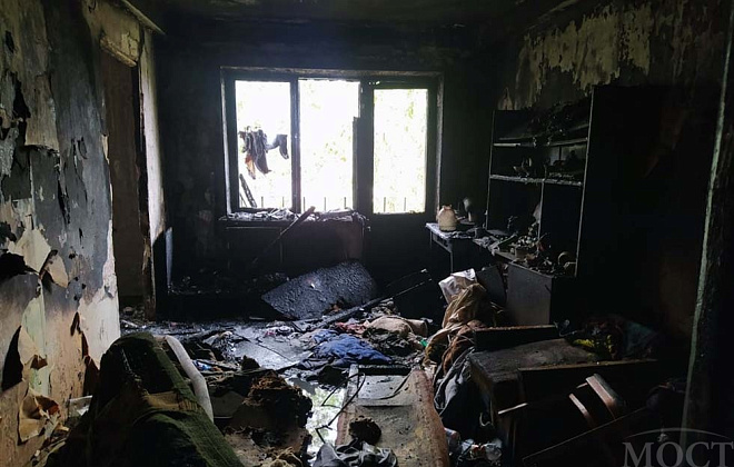 На Днепропетровщине горела трехкомнатная квартира: мужчина получил сильные ожоги (ФОТО, ВИДЕО)