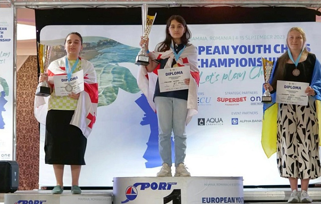 Дніпрянка Софія Москалець здобула бронзу на Чемпіонаті Європи з шахів